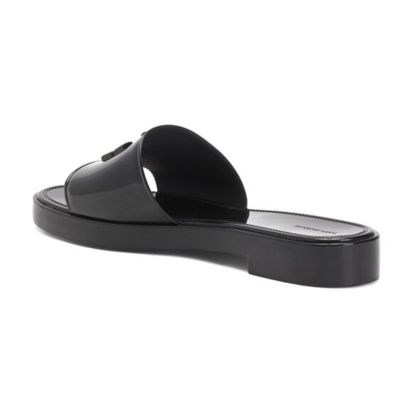 NEW TORY BURCH Eleanor Slides perfect black glossy finish for women 252 - Picture 13 of 13